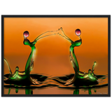 Archival Matte Paper Wooden Framed Poster - Alien Dancers