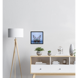 Premium Matte Paper Wooden Framed Poster - Crystal Monster