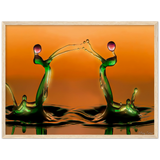 Archival Matte Paper Wooden Framed Poster - Alien Dancers