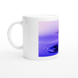 Weiße 11oz Ceramic Mug - Besucherfraom Area 51