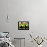 Premium Matte Paper Wooden Innrammet Plakat - To dansere