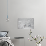 Leinwand-Deer im Winter