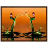 Archival Matte Paper Wooden Framed Poster - Alien Dancers