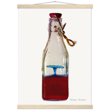 Cartel de papel mate de archivo y suspensión - atrapado en el interior