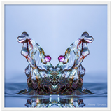 Premium Matte Paper Wooden Framed Poster - Crystal Monster