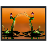 Archival Matte Paper Wooden Framed Poster - Alien Dancers