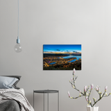 Leinwand - Bergen bei Nacht