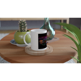 Weiß 11oz Ceramic Becher