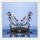 Premium Matte Paper Wooden Framed Poster - Crystal Monster