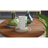 Weiß 10 Unzen Porzellan Slim Becher - mehrere Treffer