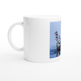 Weiß 11oz Ceramic Becher