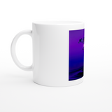 Weiß 11oz Ceramic Becher