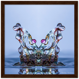 Premium Matte Paper Wooden Framed Poster - Crystal Monster