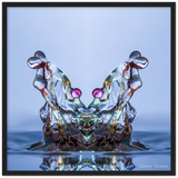 Premium Matte Paper Wooden Framed Poster - Crystal Monster