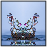 Premium Matte Paper Wooden Framed Poster - Crystal Monster