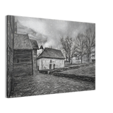 Canvas - Eldre bak bryggen