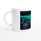 الأبيض 11 أوقية القدح السيراميك