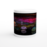 Weiß 11oz Ceramic Becher