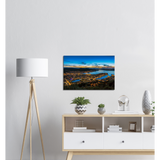 Leinwand - Bergen bei Nacht