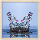 Premium Matte Paper Wooden Framed Poster - Crystal Monster