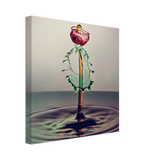 Leinwand-Wasser Blume