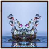 Premium Matte Paper Wooden Framed Poster - Crystal Monster