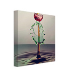 Leinwand-Wasser Blume