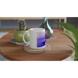 Weiße 11oz Ceramic Mug - Besucherfraom Area 51